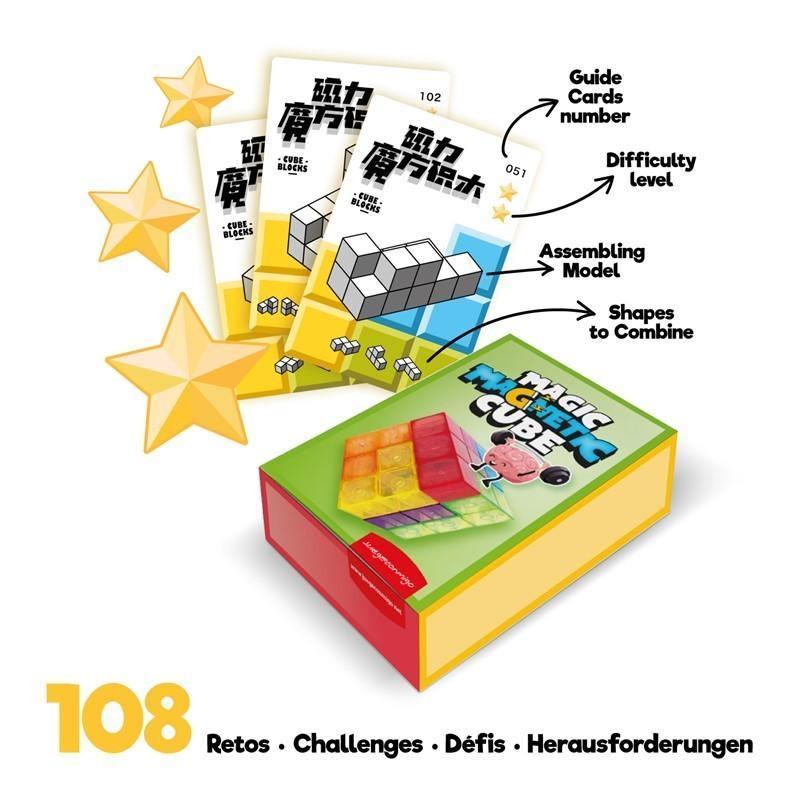 Magic magnetic cube