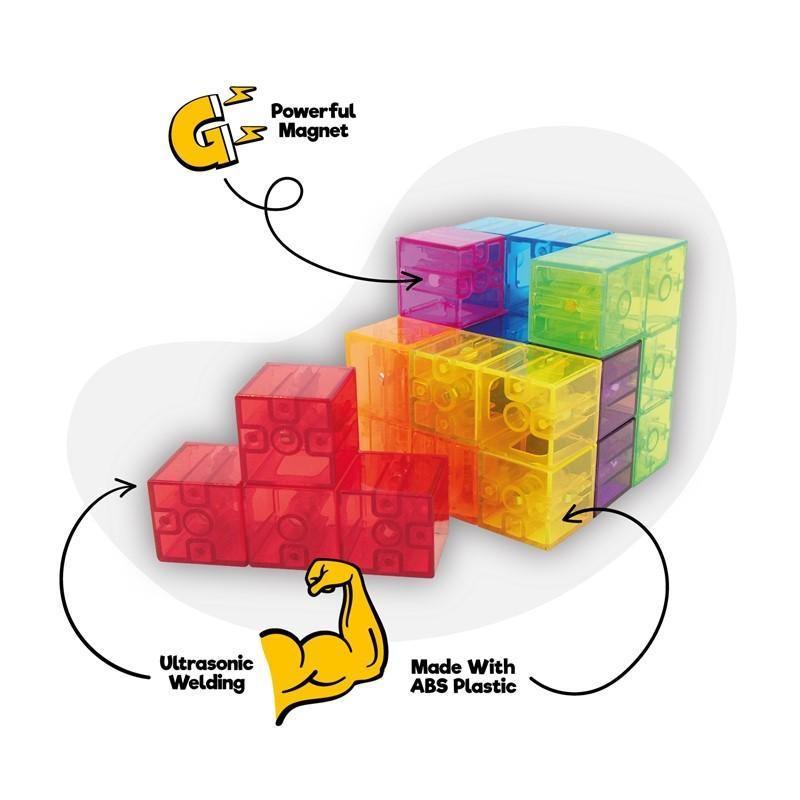 Magic magnetic cube