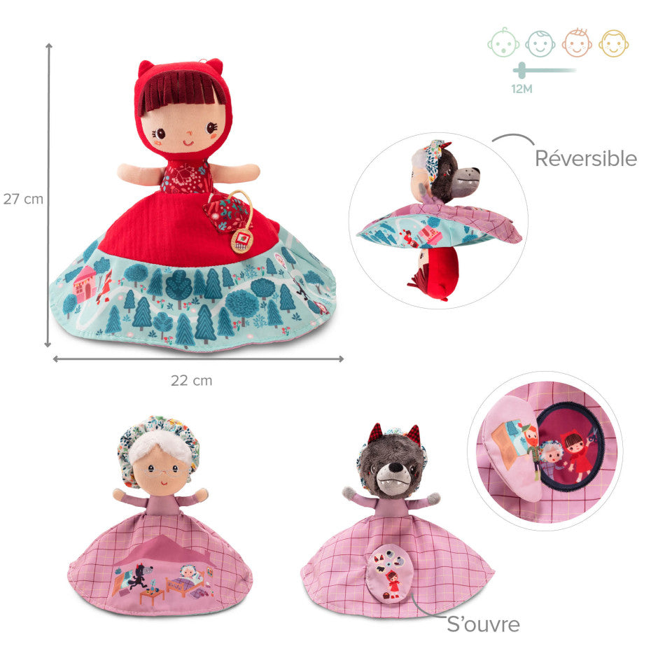 Marioneta Reversible Caperucita Roja · Lilliputiens