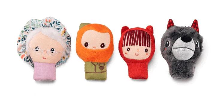 Marionetas de dedo Caperucita Roja