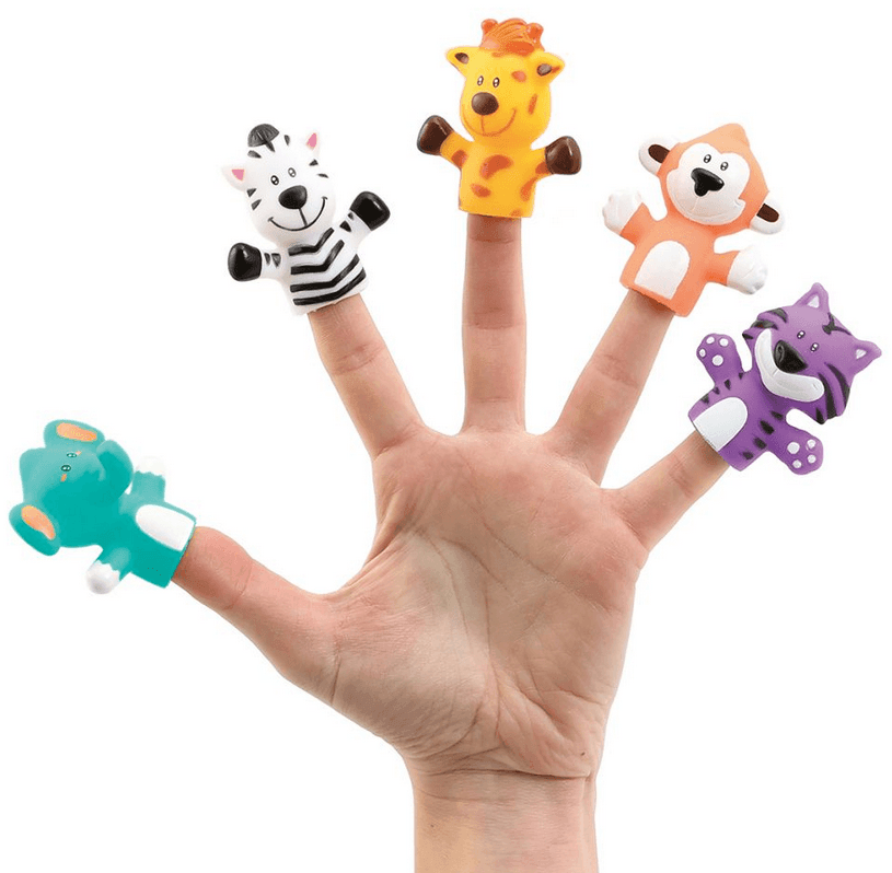 Marionetas dedo sabana Ludi