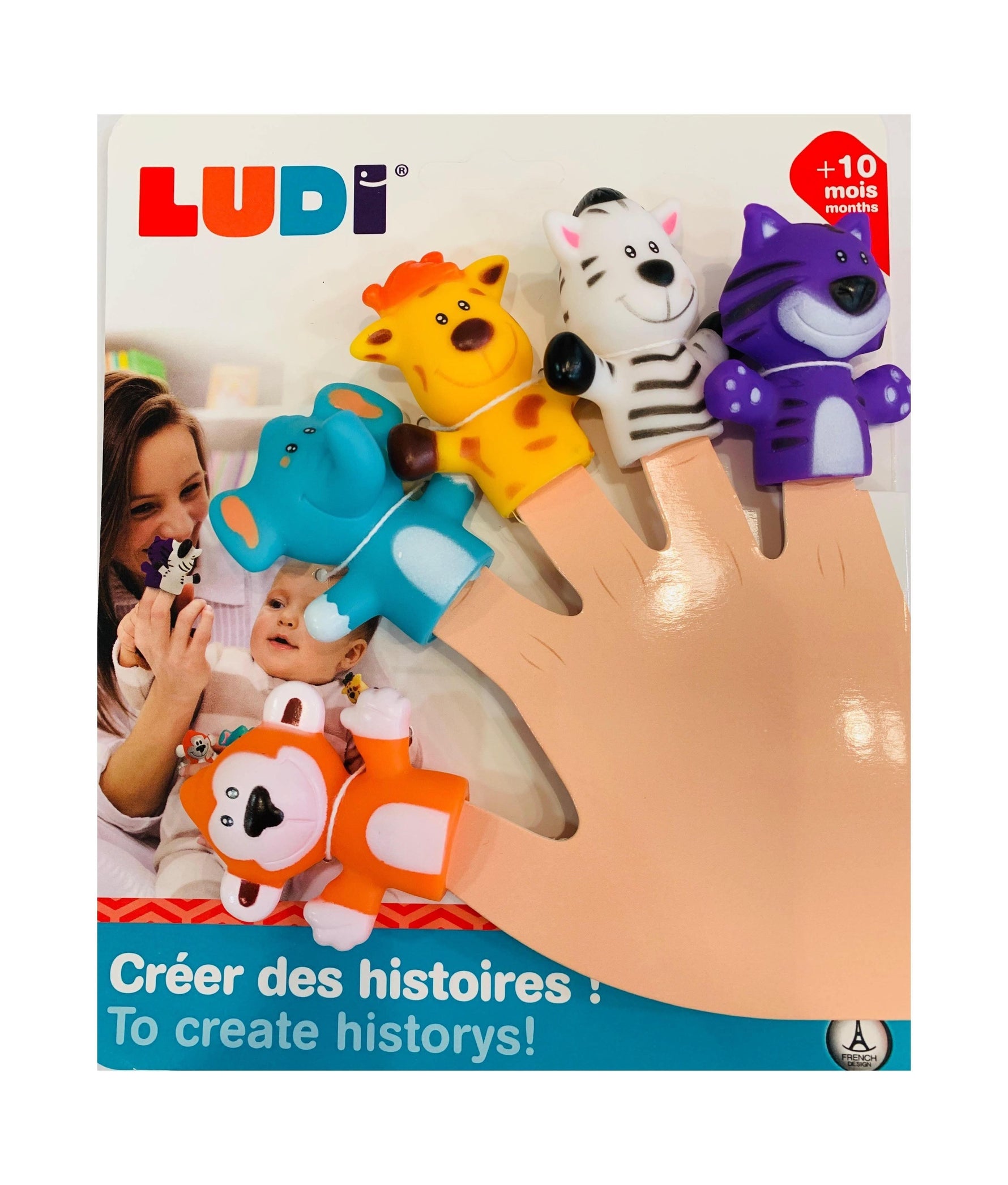 Marionetas dedo sabana Ludi