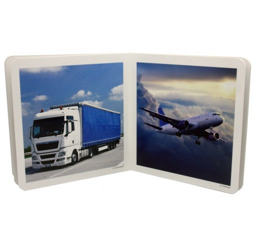 Libro de fotografias Medios de Transporte · Nowordbooks