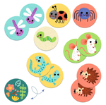 Mémo Pequeños Animales Djeco