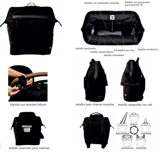 Mochila Grande carrito · Mamimuac