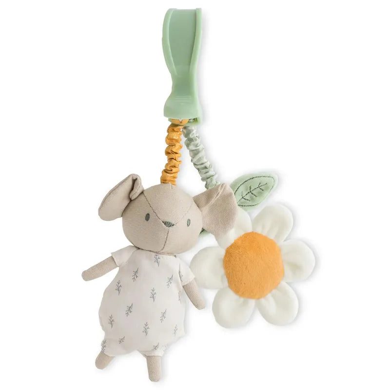 Mousie sonajero con pinza Spring Cottage · Saro