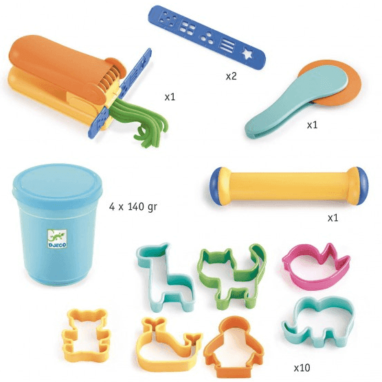 Pasta moldear Todo para comenzar Djeco