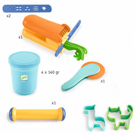 Pasta moldear Todo para comenzar Djeco