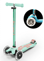 Patinete Micro Maxi Deluxe Menta Led