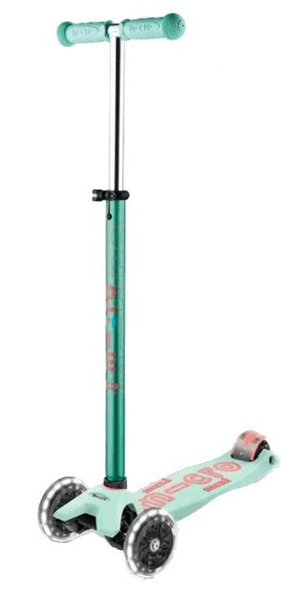 Patinete Micro Maxi Deluxe Menta Led