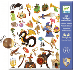 Pegatinas fantasía medieval Djeco