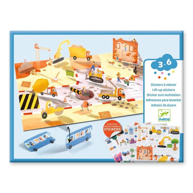 Pegatinas 3D · Djeco