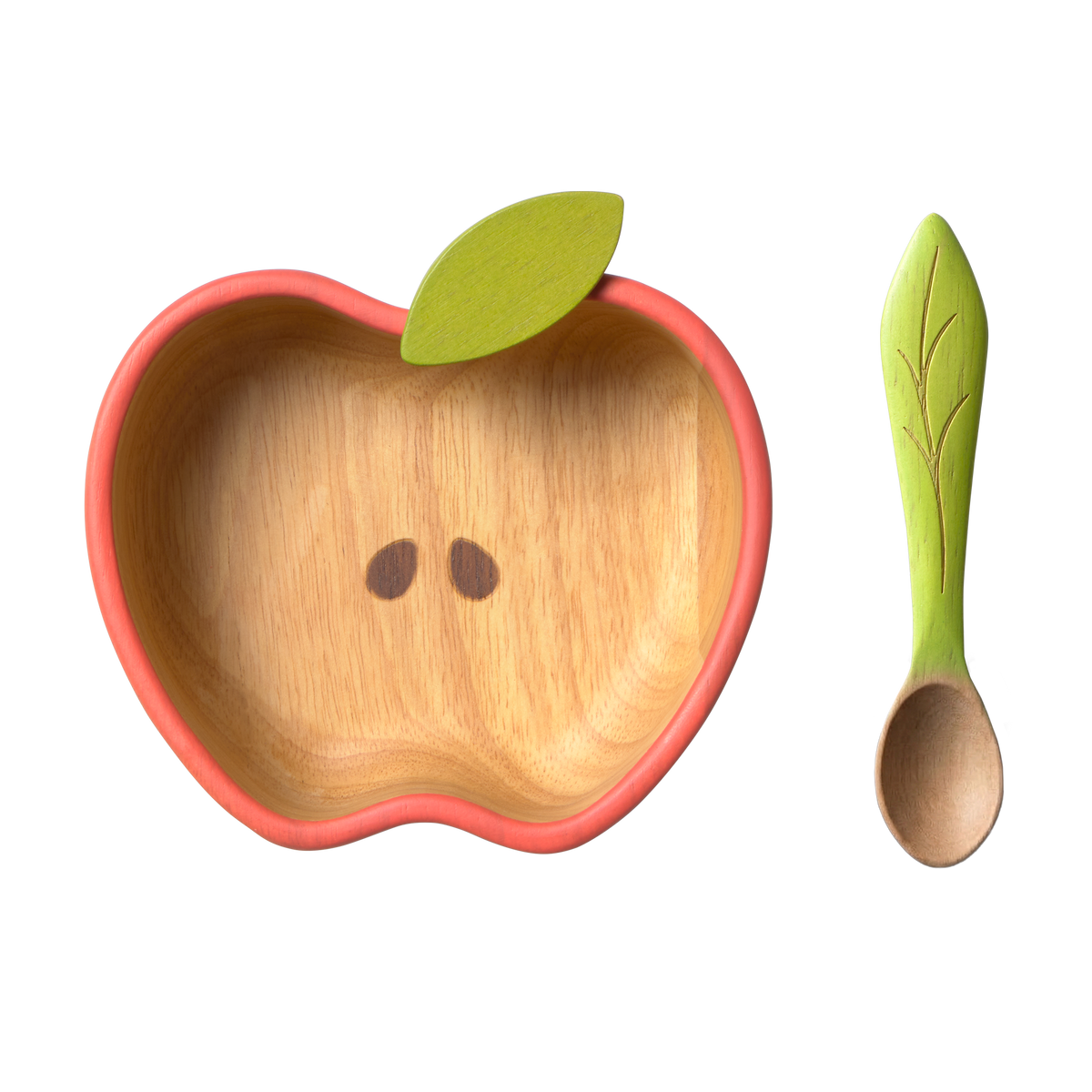 Set bol y cuchara Pepa The Apple · Oli & Carol