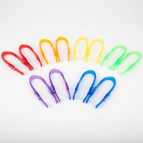 Pinzas de color translúcido POR UNIDAD · TickiT