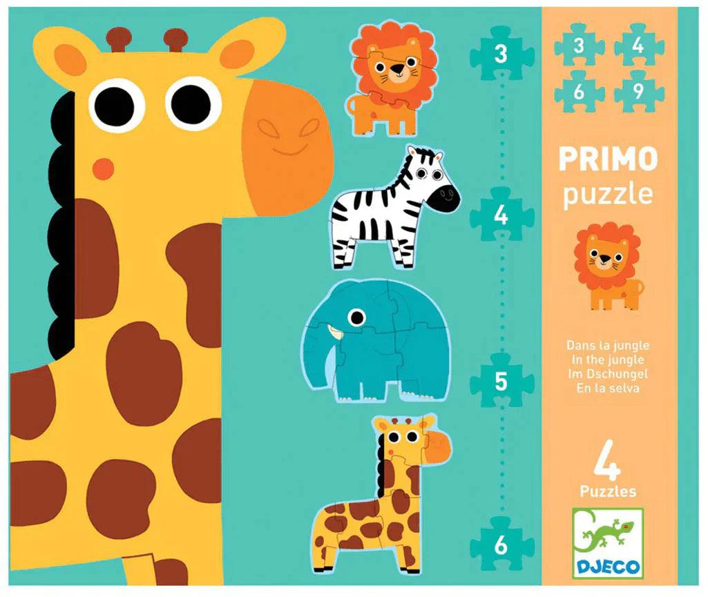 Puzzle Evolutivo En la Jungla Djeco