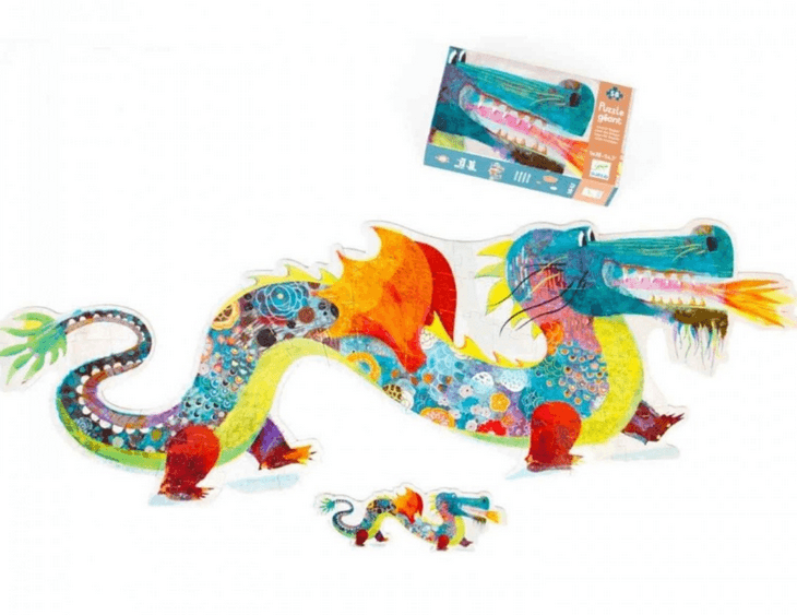 Puzzle gigante El Dragón León