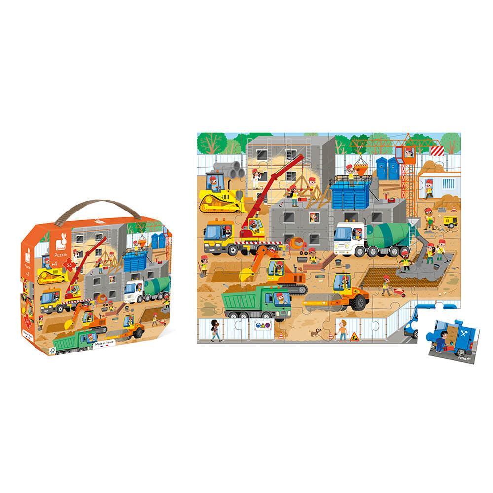 Puzzle Obras 36pzas Janod