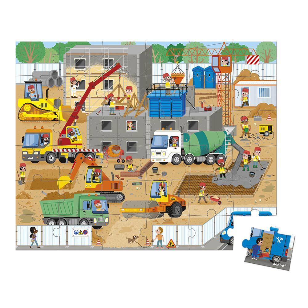 Puzzle Obras 36pzas Janod