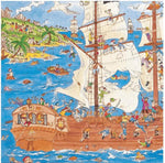 Puzzle Observación Los Piratas 100 pzas Djeco