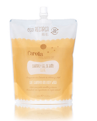Recarga champú y gel baño suave Carelia