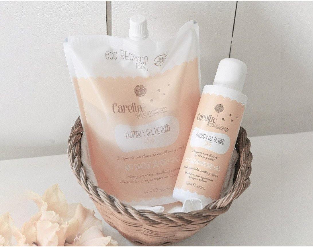 Recarga champú y gel baño suave Carelia