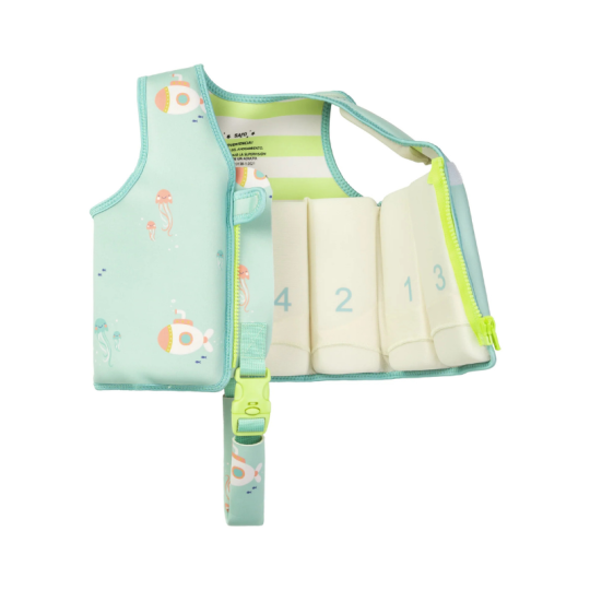 Chaleco Flotador de aprendizaje Jellyfish · Saro