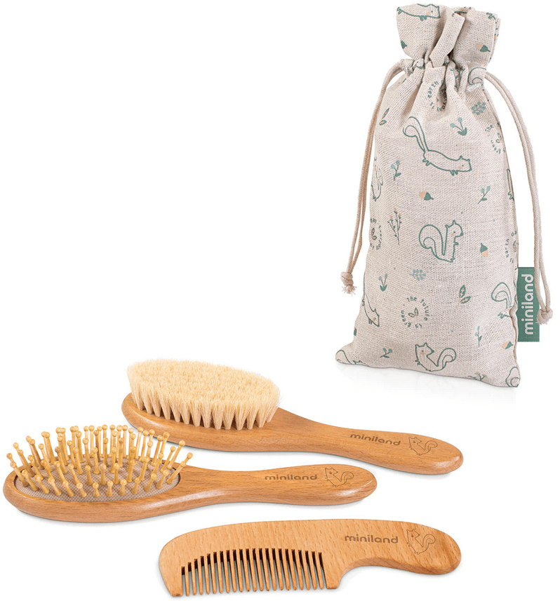 Set cepillos natur chip Miniland