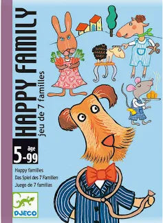 Juego de Cartas Happy Family · Djeco