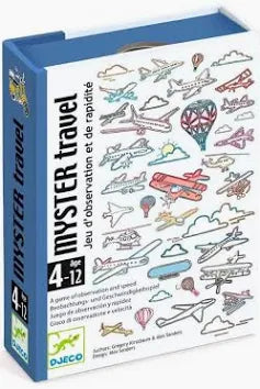 Juego de cartas Myster Travel · Djeco