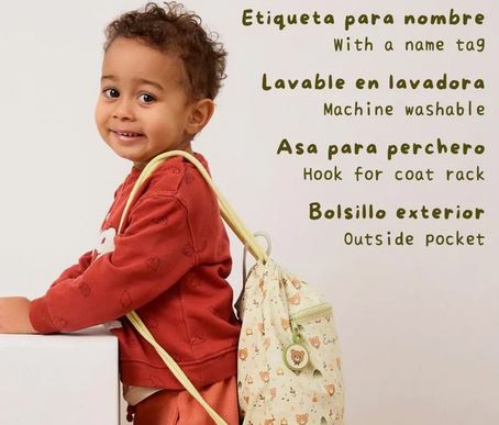 Mochila Kiddie Sack · Miniland