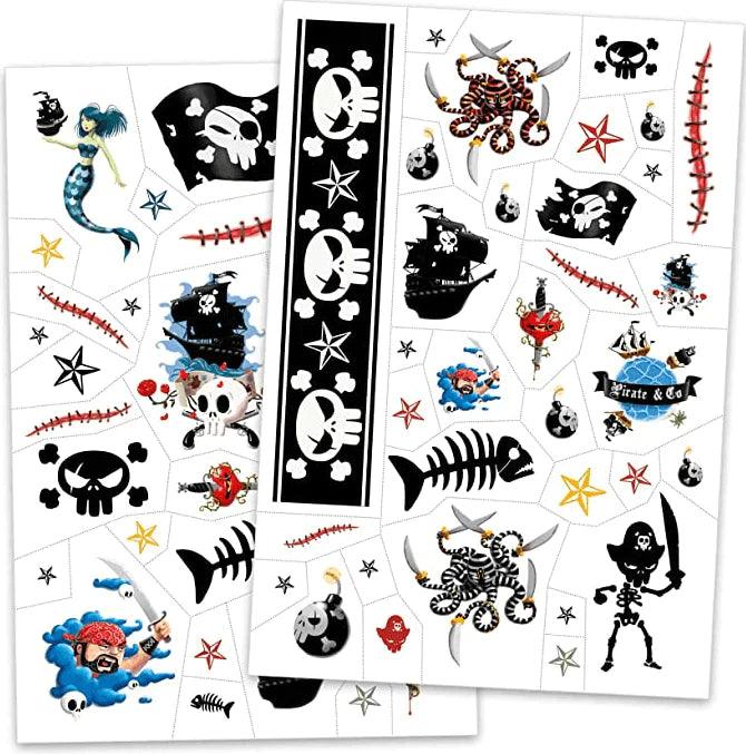 Tatuajes Piratas Djeco