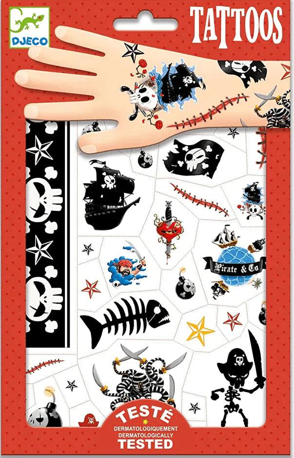 Tatuajes Piratas Djeco