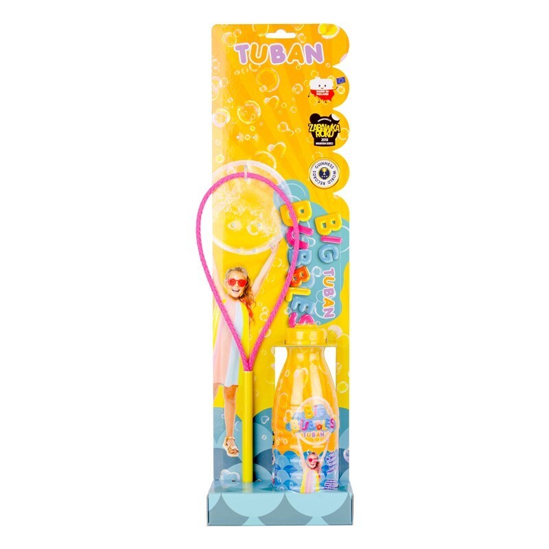 Conjunto Bubbles anillo y 400 ml líquido · Tuban