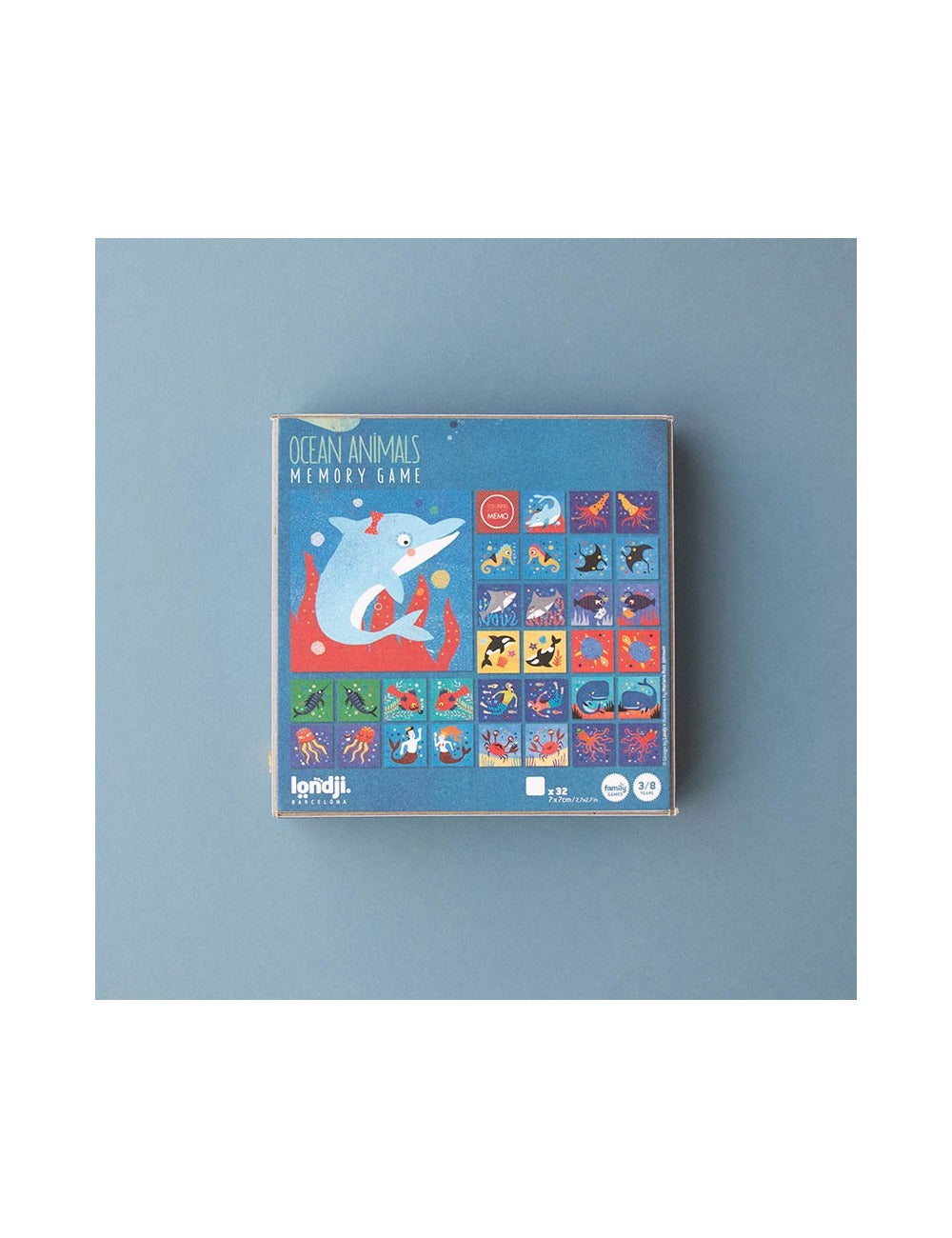 Juego memory Ocean animals · Londji