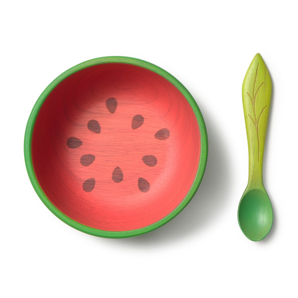 Set bol y cuchara Wally The Watermelon · Oli & Carol
